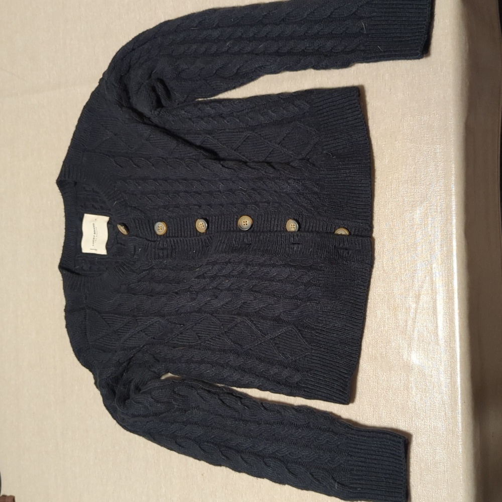 Lucky brand black Cardigan, size M